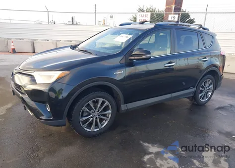 2018 Toyota Rav4 Hybrid Limited из США, поврежденный, VIN JTMDJREV0JD159487